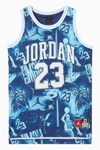 تي شيرت جيرسيه بطبعة رقم 23‏ ومخطط