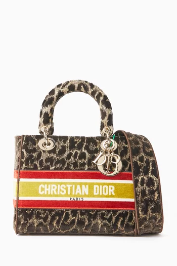 Lady D-Lite Bag in Velvet