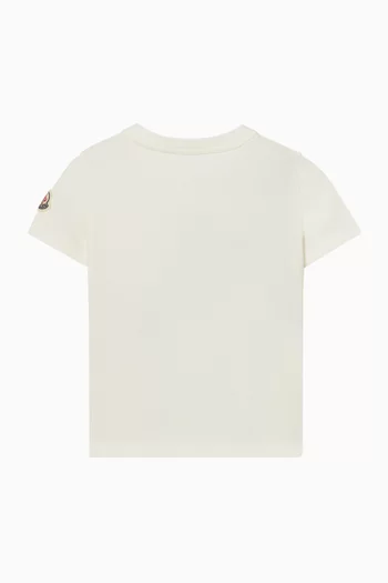 Cubic Logo Print T-shirt in Cotton