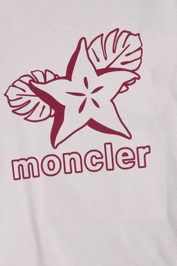 Logo Print T-shirt in Cotton