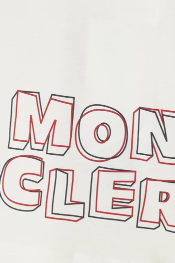 Cubic Logo Print T-shirt in Cotton