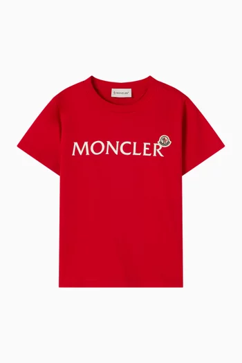 Logo Print T-shirt in Cotton