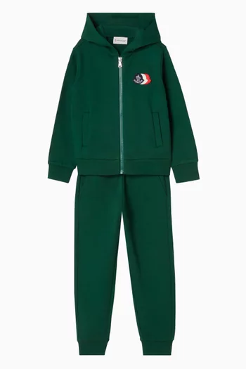 Logo Jacket & Sweatpants Set