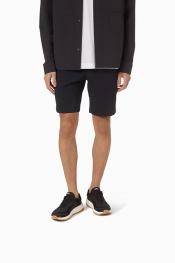 Jogger Sneakers in Suede & Mesh