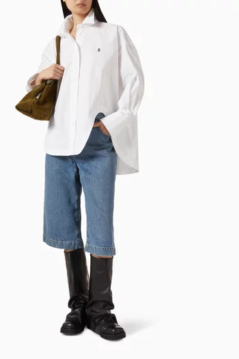 Embroidered Shirt in Cotton