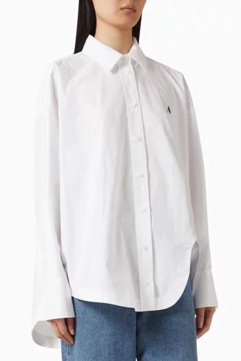 Embroidered Shirt in Cotton