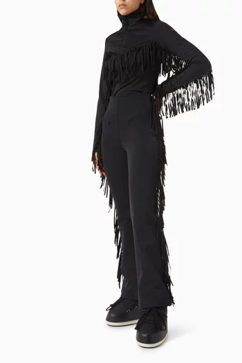 سترة تزلج ويسبر بشرّابات جيرسيه