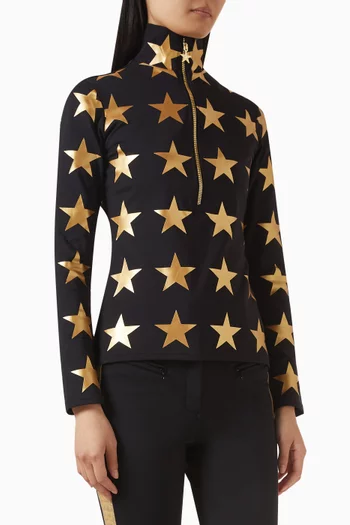 سترة تزلج لوناريا بنقشة نجوم