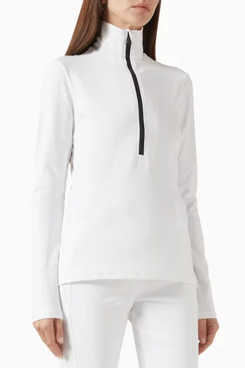 جاكيت تزلج ايكون بنمط سترة بشعار الماركة