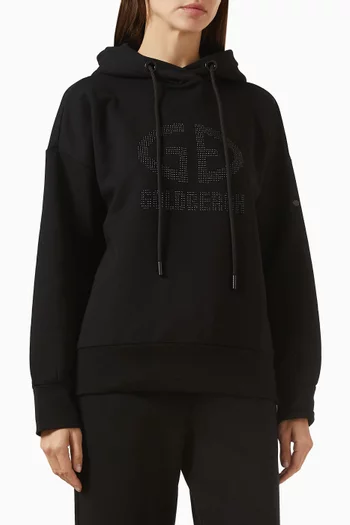 كنزة جورجيا بغطاء رأس صوف ناعم