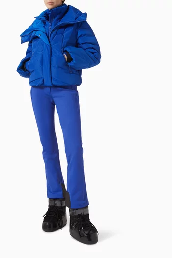 Liora Quilted Down Ski Jacket