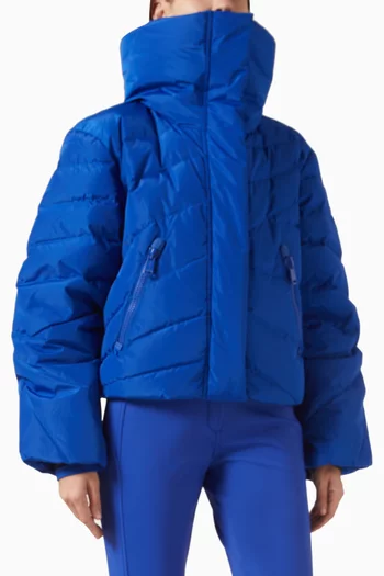 Liora Quilted Down Ski Jacket