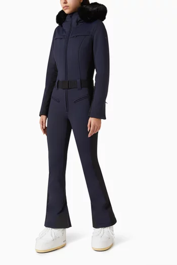 بدلة تزلج باري فرو صناعي