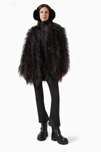 جاكيت إيليا إيمي فرو صناعي