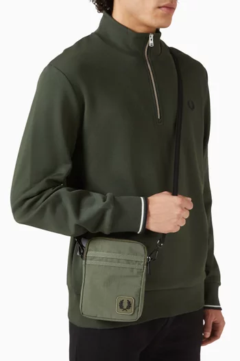 Badge Small Side Bag in Nylon