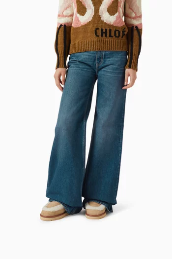 Dolcie Shearling Ankle Boots in Suede