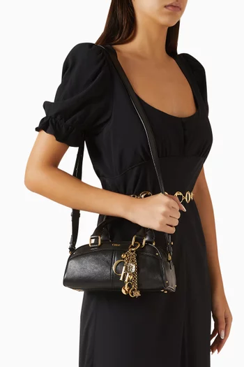 حقيبة بولينغ كلوي صغيرة جلد