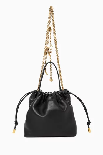 حقيبة كتف ايكونز جلد ماعز