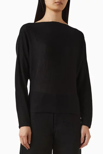 Dolman Sweater in Tissue Cashmere