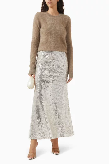Sequin-embellished Skirt