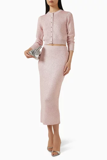 تنورة اليشا مطرزة بالترتر