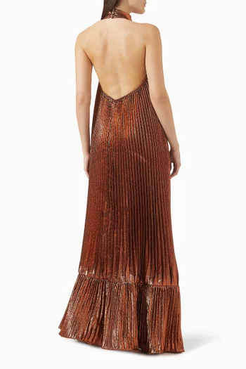 فستان سهرة ليبرتي بظهر مكشوف