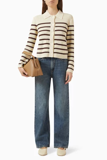 Costi Knit Cardigan in Cotton Blend