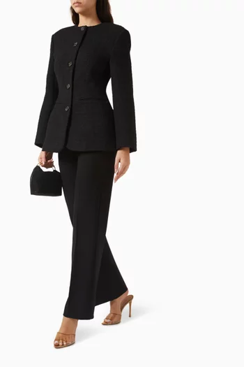 جاكيت كارول بقصة ضيقة صوف