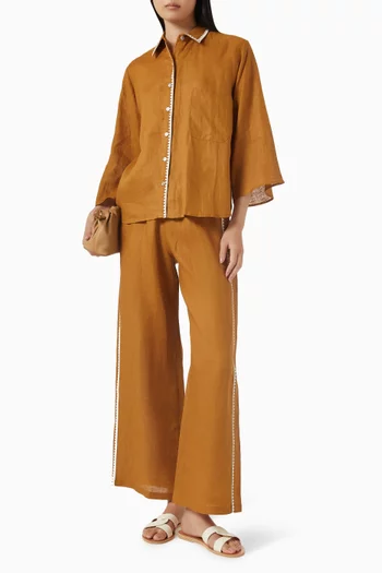 قميص ماريغولد كتان