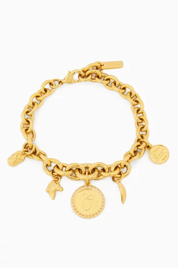 Charm Bracelet in Brass