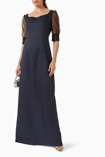 Bead-embellished Dress