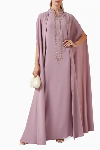 Bead-embellished Cape