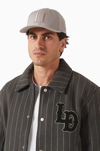 Suede II Baseball Cap in Cotton