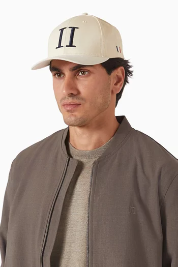 Suede II Baseball Cap in Cotton