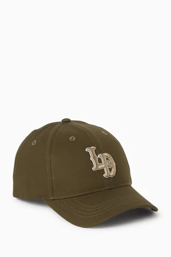 LD Logo Baseball Cap in Cotton