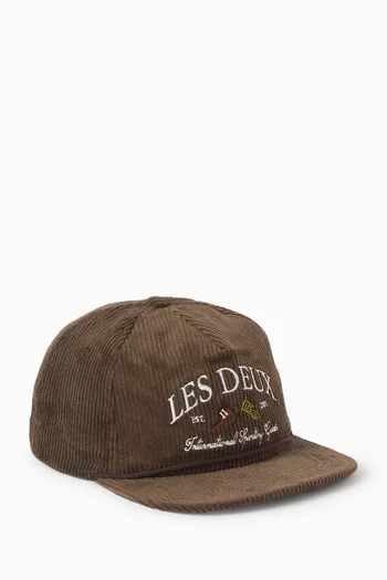 Ivy League Cap in Corduroy