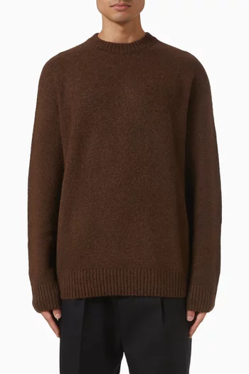 Gilbert Crewneck Sweater in Wool-blend