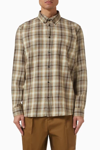Kent Check Shirt in Organic Cotton