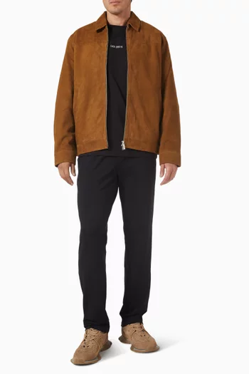 Nyle Coach Jacket in Suede