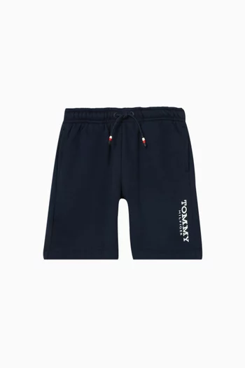 Monotype-print Sweatshorts