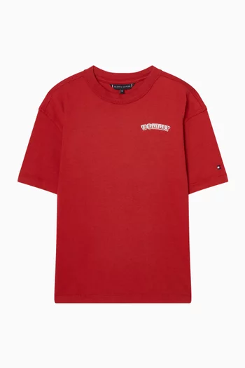 Puff Print T-shirt in Cotton-jersey