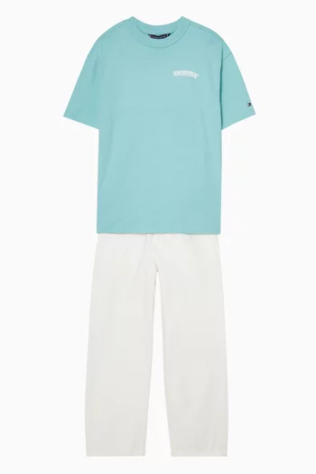 Puff Print T-shirt in Cotton-jersey