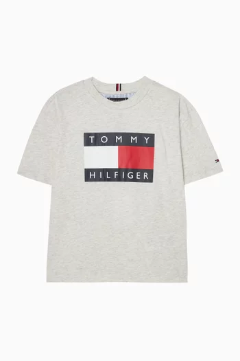 Heritage Logo-print T-shirt in Cotton