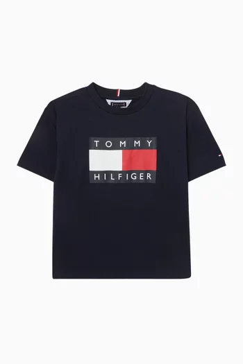 Heritage Logo-print T-shirt in Cotton