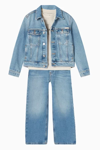 Skater Cloudy Jeans in Denim