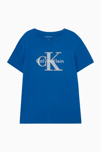 Monologo T-shirt in Cotton