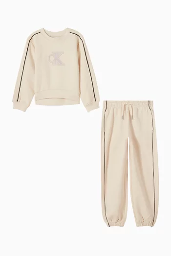 Relaxed Piping Tracksuit