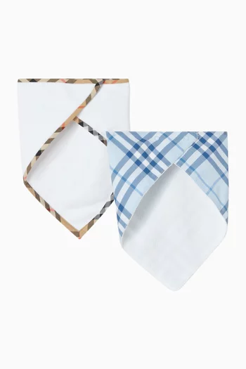 طقم صدريات بنقشة مخططة، قطعتان