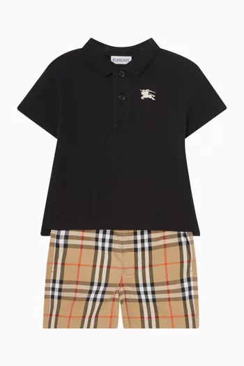 تي شيرت بولو جوهان مطرز قطن