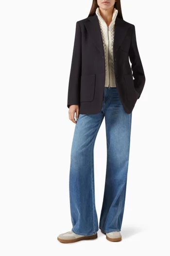 فيست ديكي ابستيت منسوج بغرزة الضفيرة